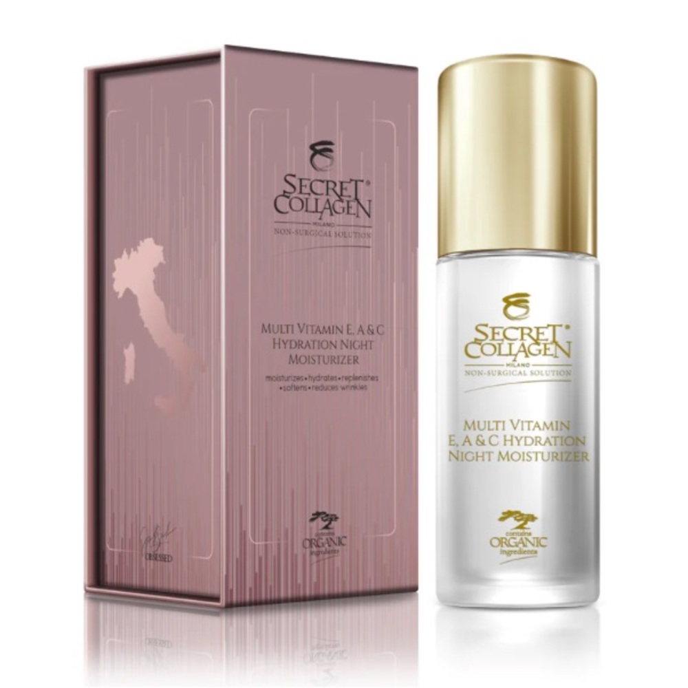 FINAL SALE 🔥 Secret Collagen - Vitamin E, A, & C hydration night moisturizer